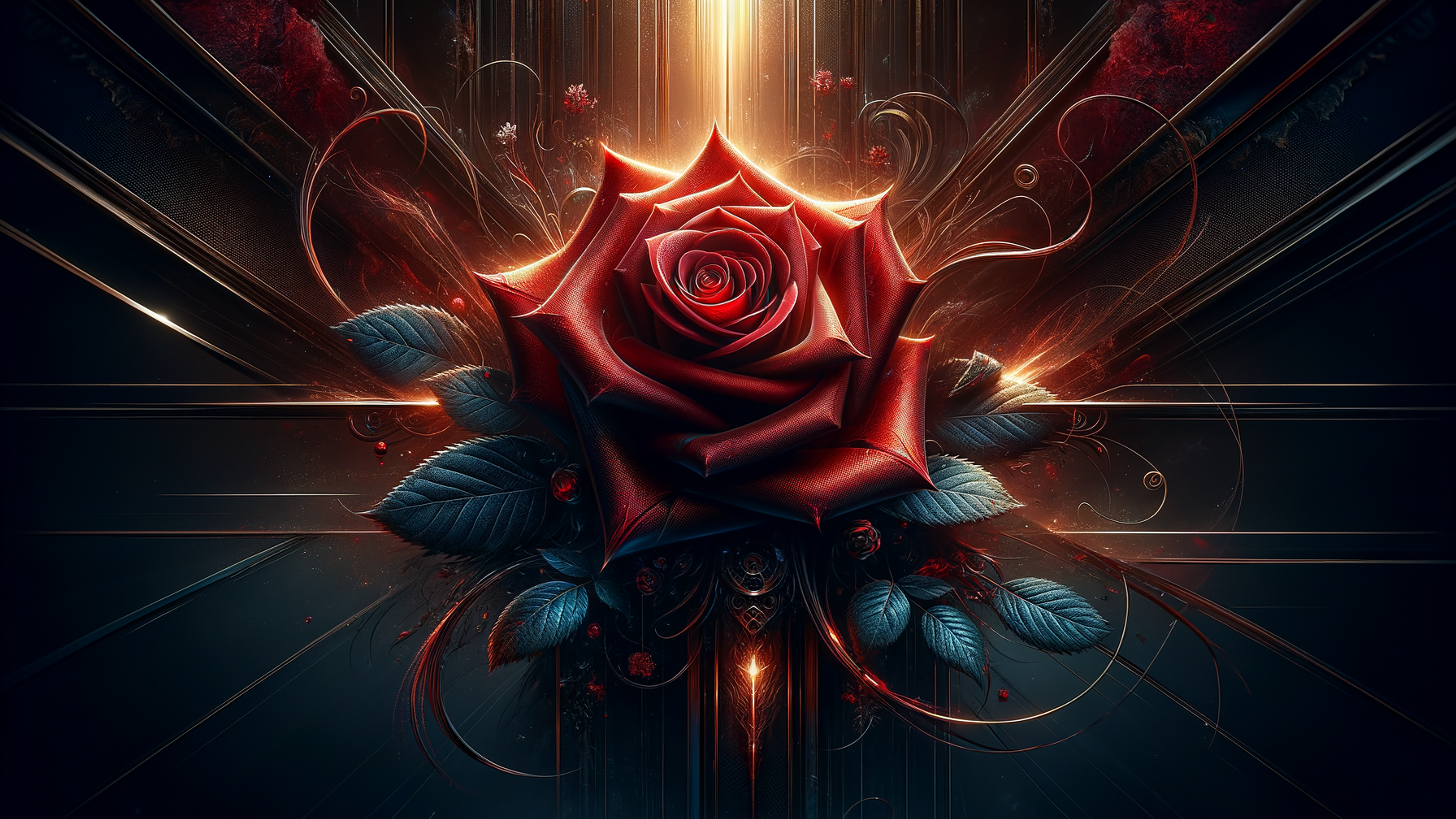 In the heart of your desktop screen or the soul of your desktop, let the "Dark Red Rose Wallpaper" unfurl its petals of shadowed elegance. This stunning masterpiece, a convergence of nature's melancholy and beauty, embraces an aesthetic drenched in deep crimson hues. Each petal, caressed by the shadows, whispers secrets of moonlit gardens and nocturnal blooms. This wallpaper, with its dark allure, is perfect for any iPhone or Android lover seeking a sophisticated touch—a glimpse of refined mystery every time you unlock your device. The roses, immersed in velvety scarlet, are ideal for evoking a moody yet majestic atmosphere, whether it graces your lock screen or serves as a desktop muse. Designed for those who appreciate the intersection of art and emotion, this premium background captivates the soul, promising a journey into the depths of beauty and timeless elegance amidst the digital wilderness.